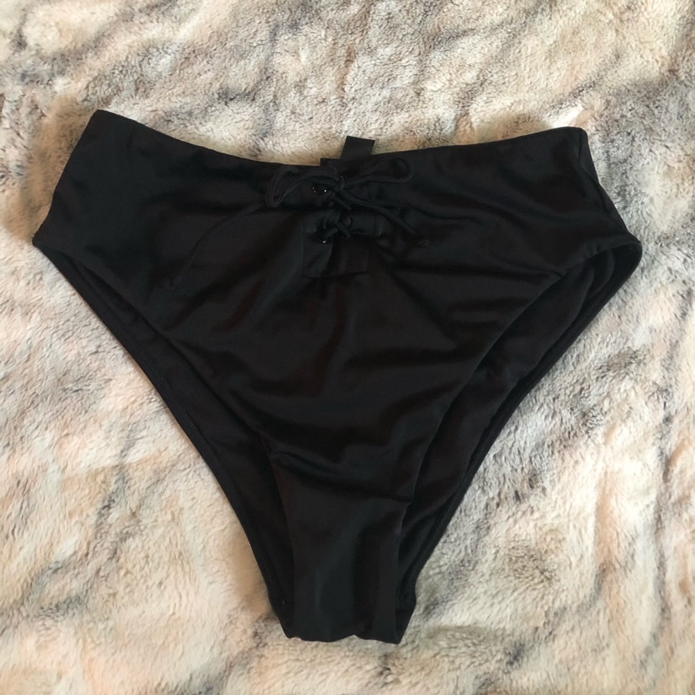 NWOT high waist bikini bottoms